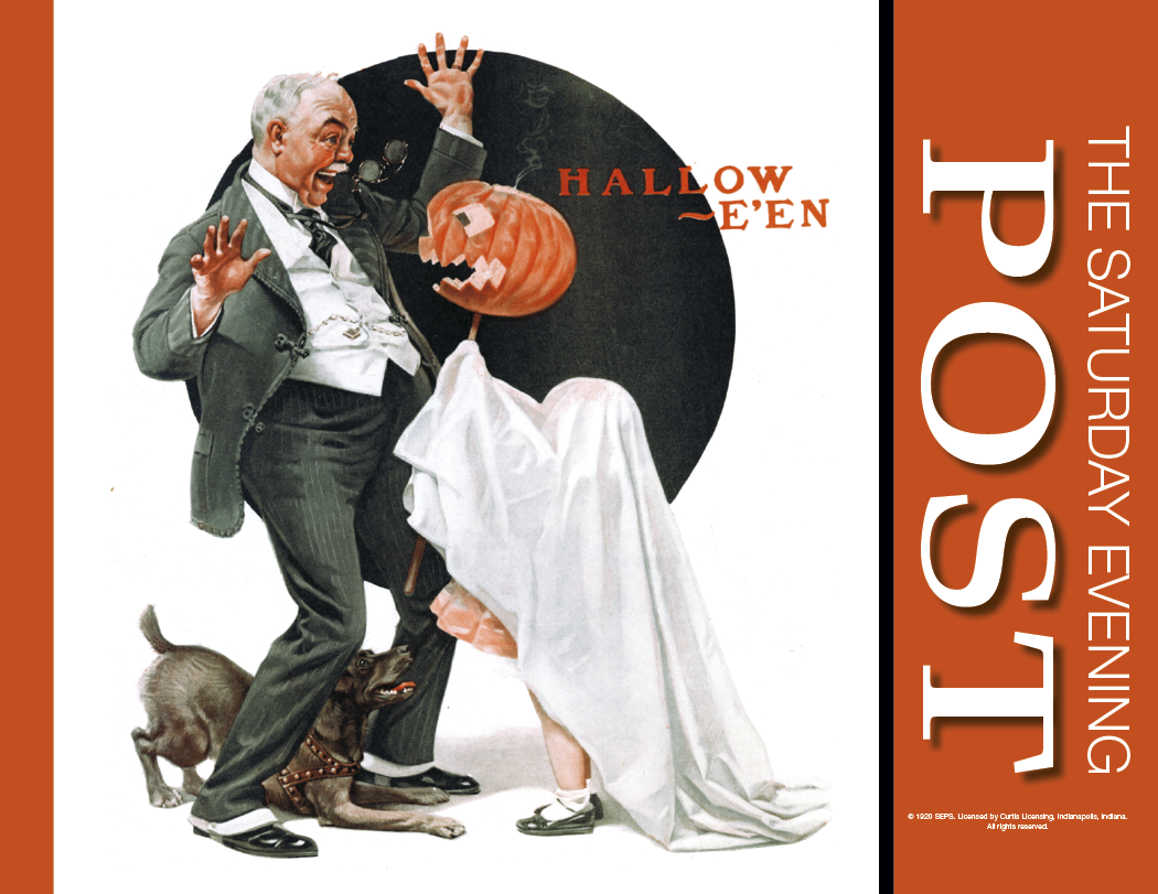 HotLine® Products Saturday Evening Post Appointment Calendar - Spiral 2