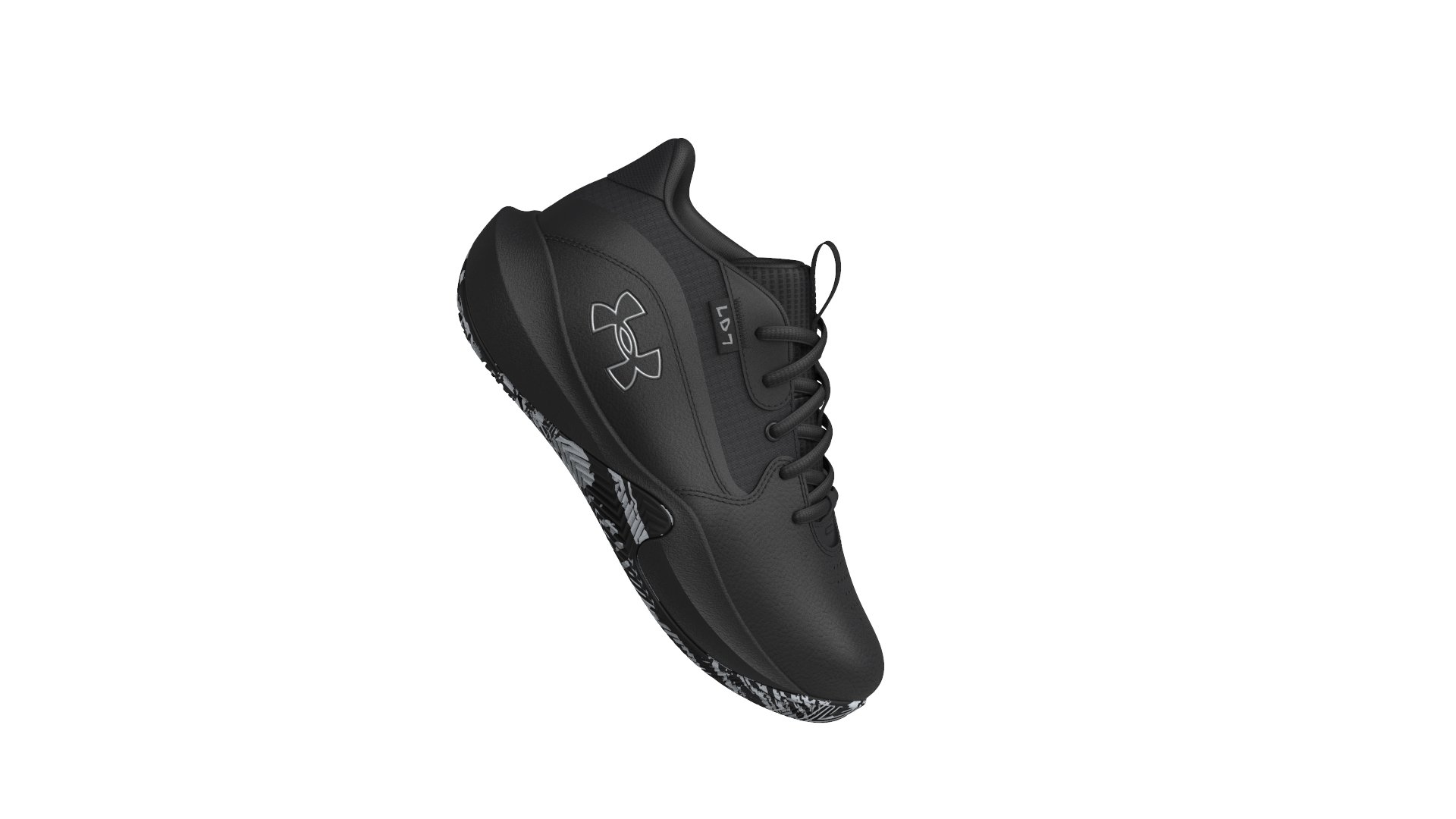 UA Lockdown 7 Pre-School Basketball Shoes 9