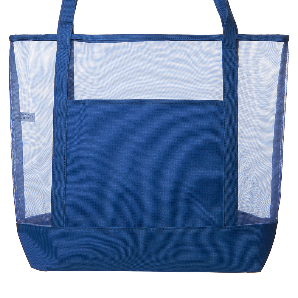 Cancun Large Mesh Beach Bags, custom tote bag with logo imprint 10