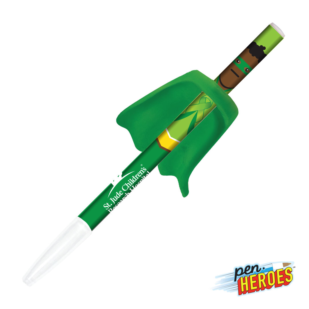 Pen Heroes™ Awareness Series Male w/Cape