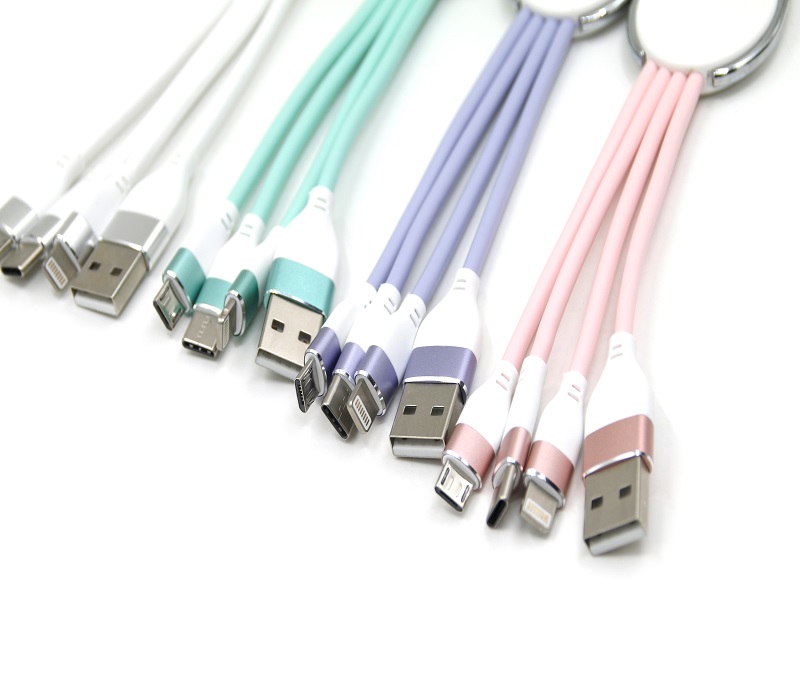 3-in-1 Keychain Charging Cable 3