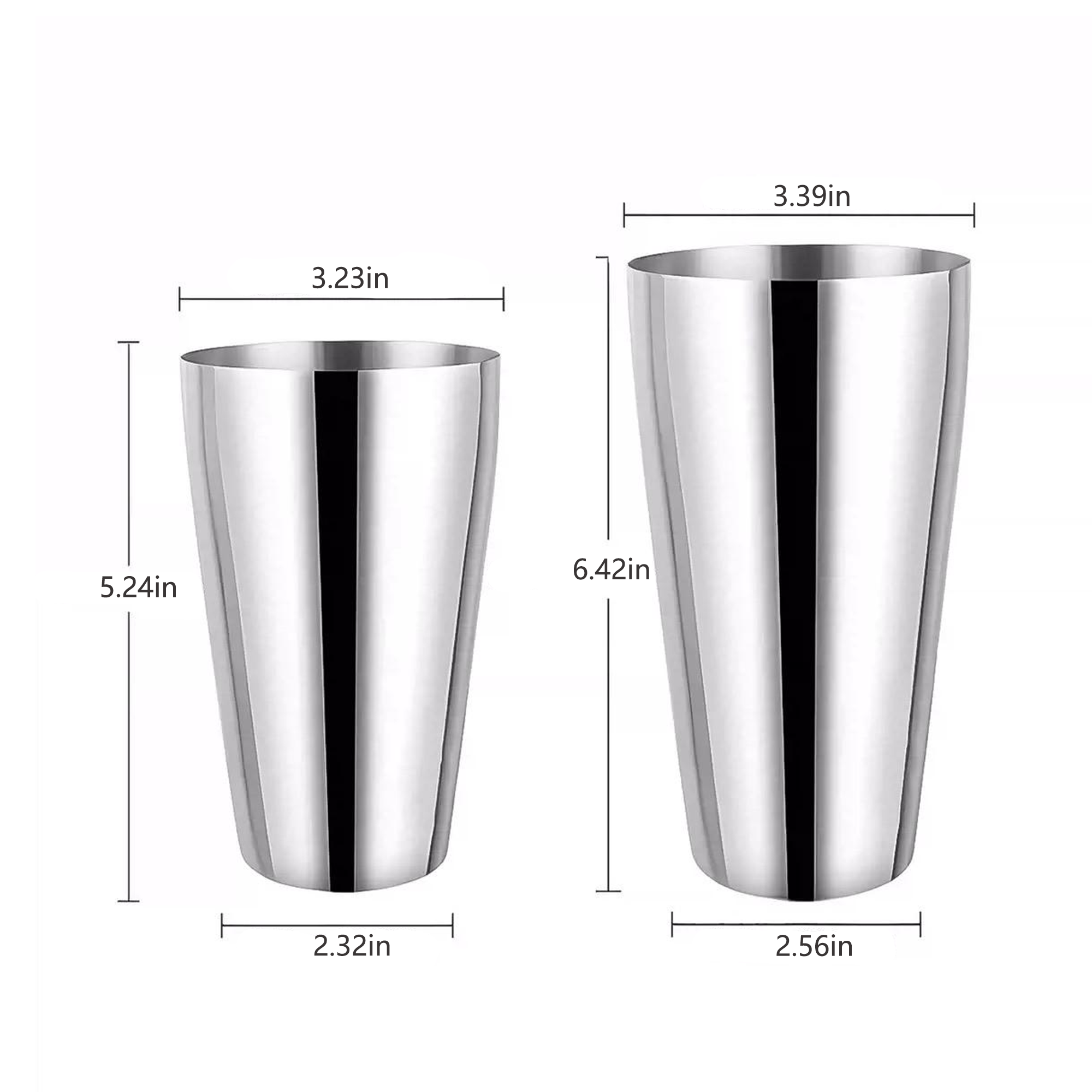 Stainless Steel Cocktail Shaker 3
