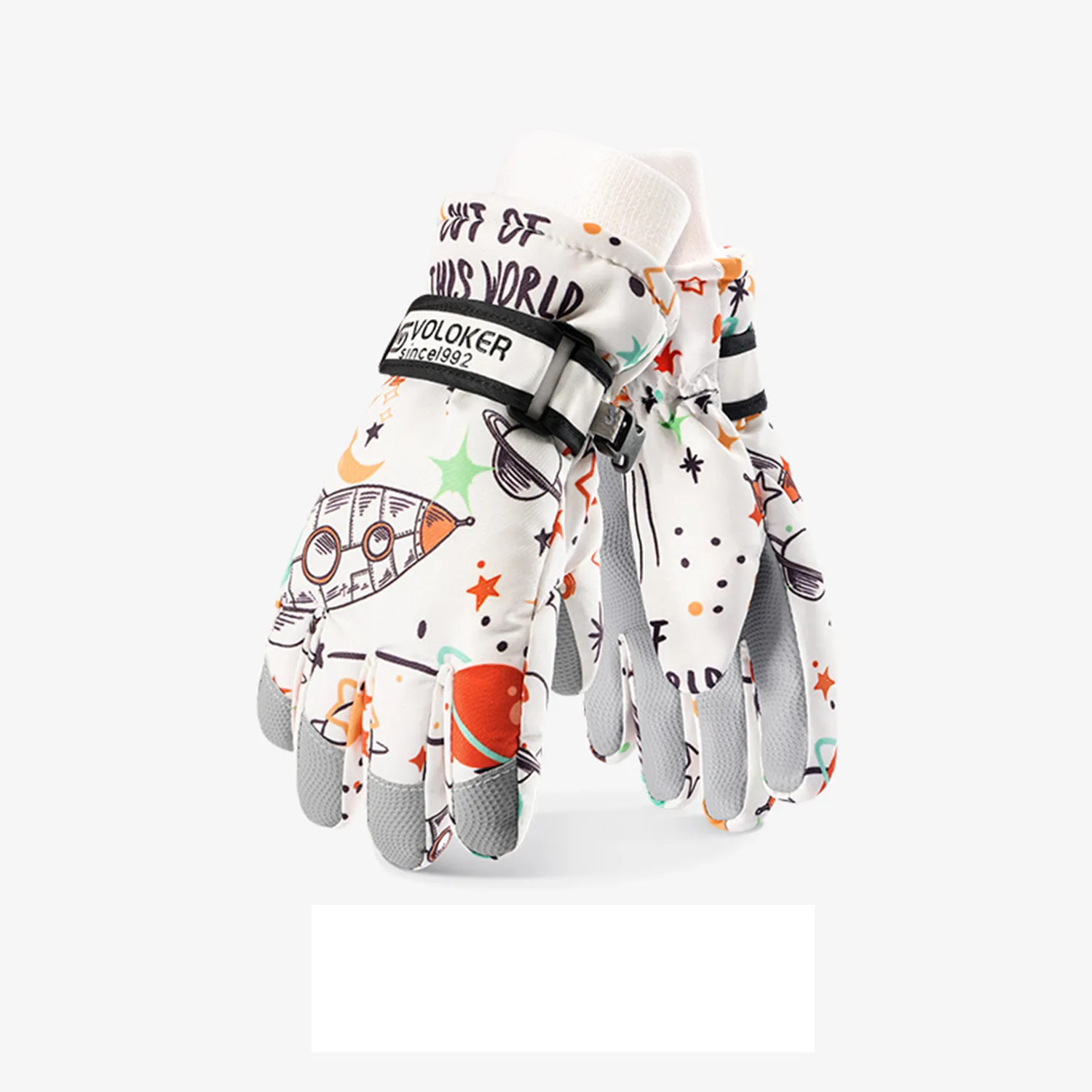 Cartoon Children Ski Gloves 7