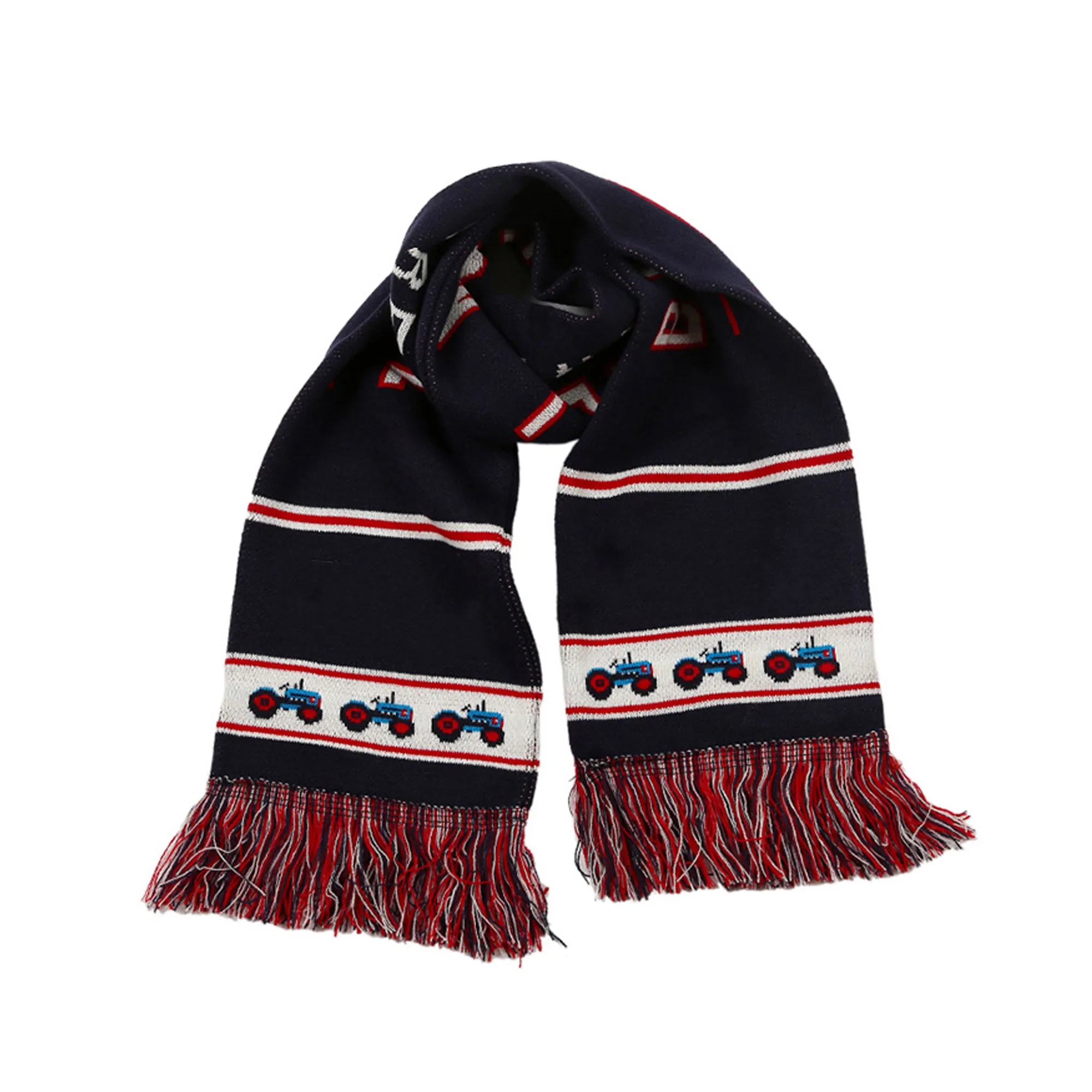 Custom double sided jacquard scarf 2
