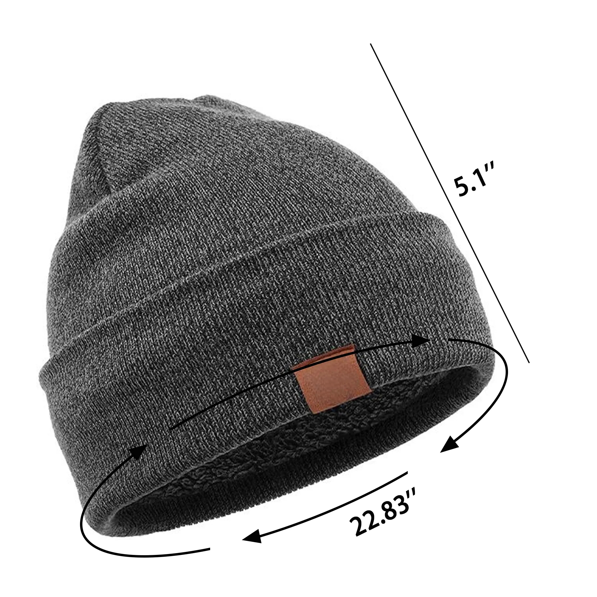 Winter Soft Beanie Hats 4
