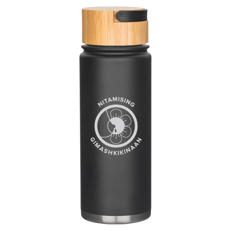 ON SALE! 20 oz. Vacuum Insulated Bottle w/Bamboo Lid