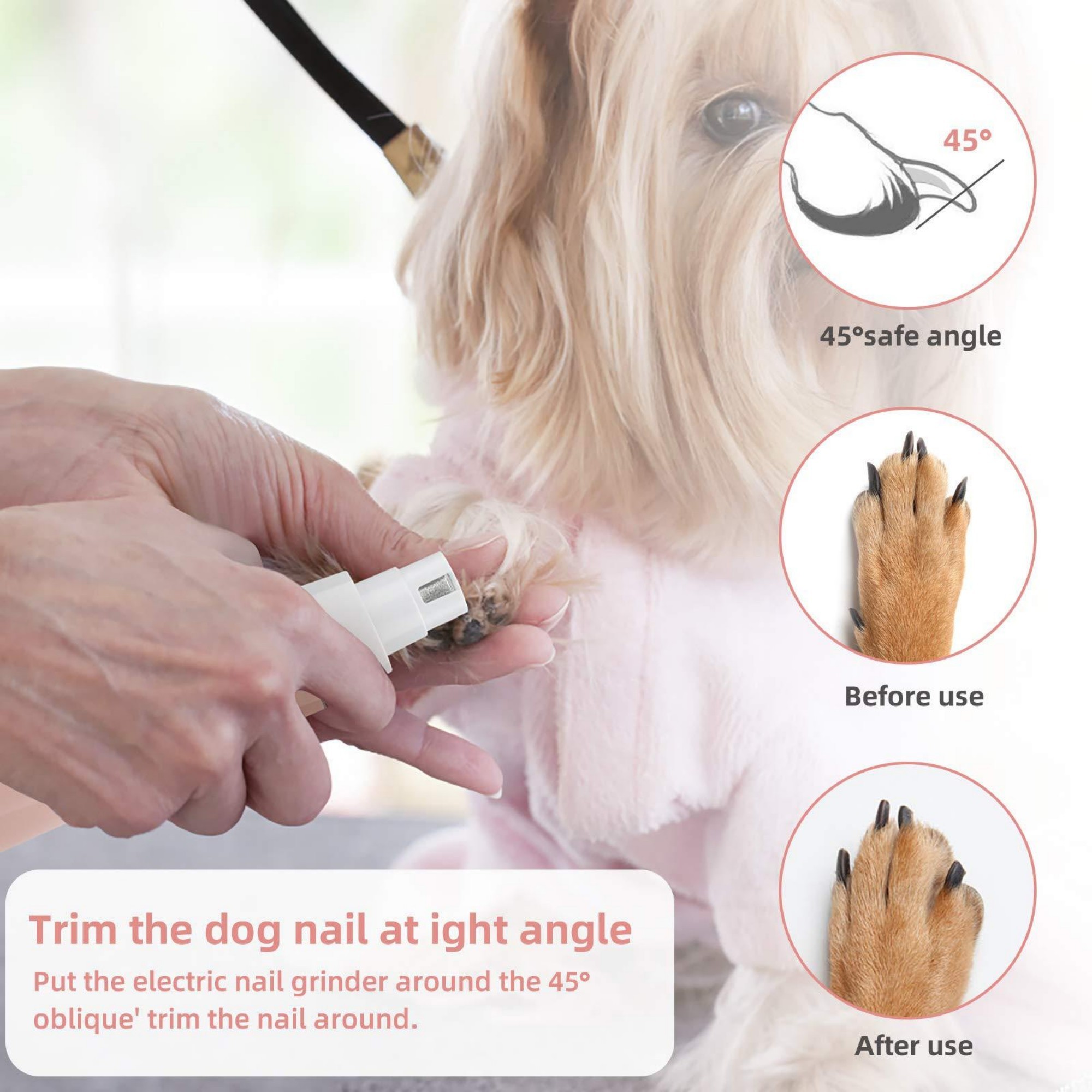 4 Blade Professional Pet Grooming Kit 5