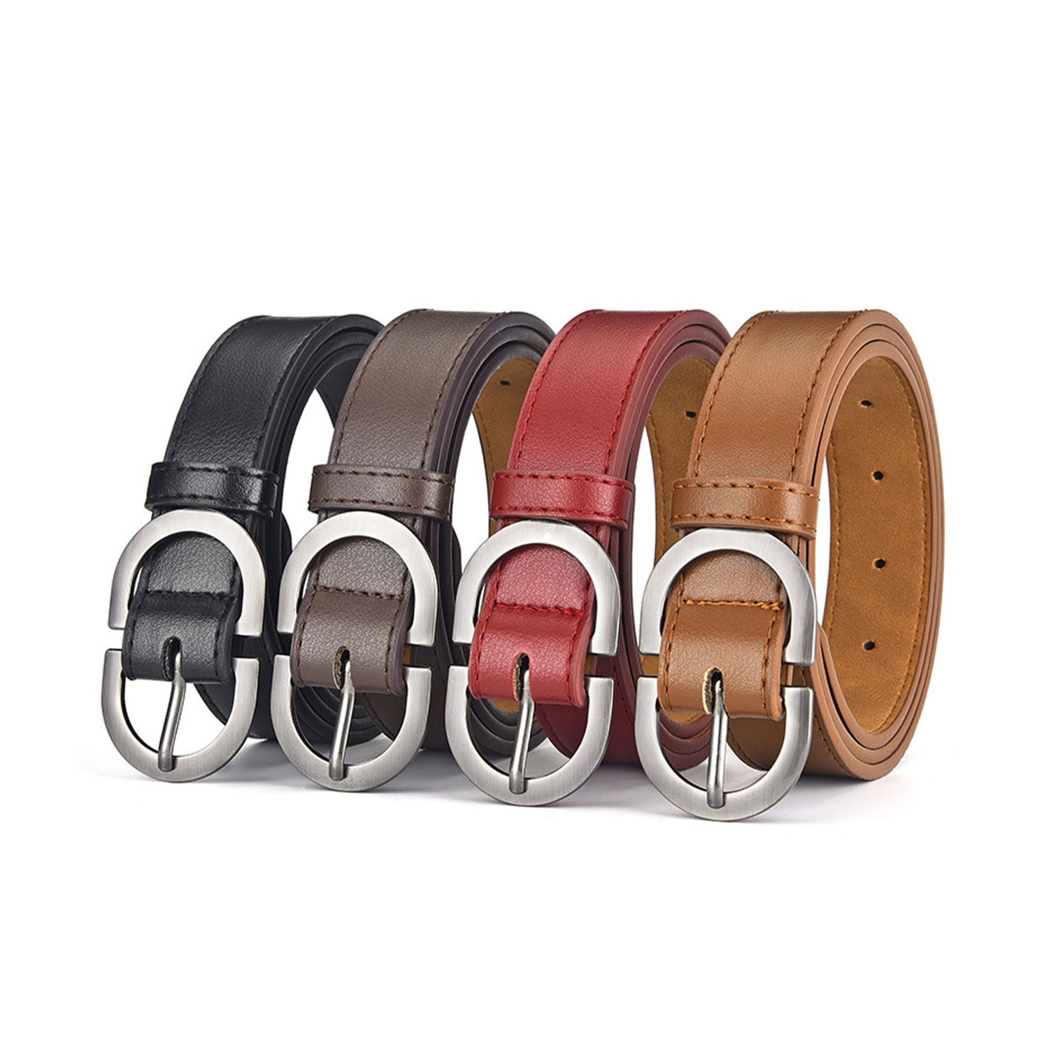 Versatile Double D Buckle Lady's Belt 2