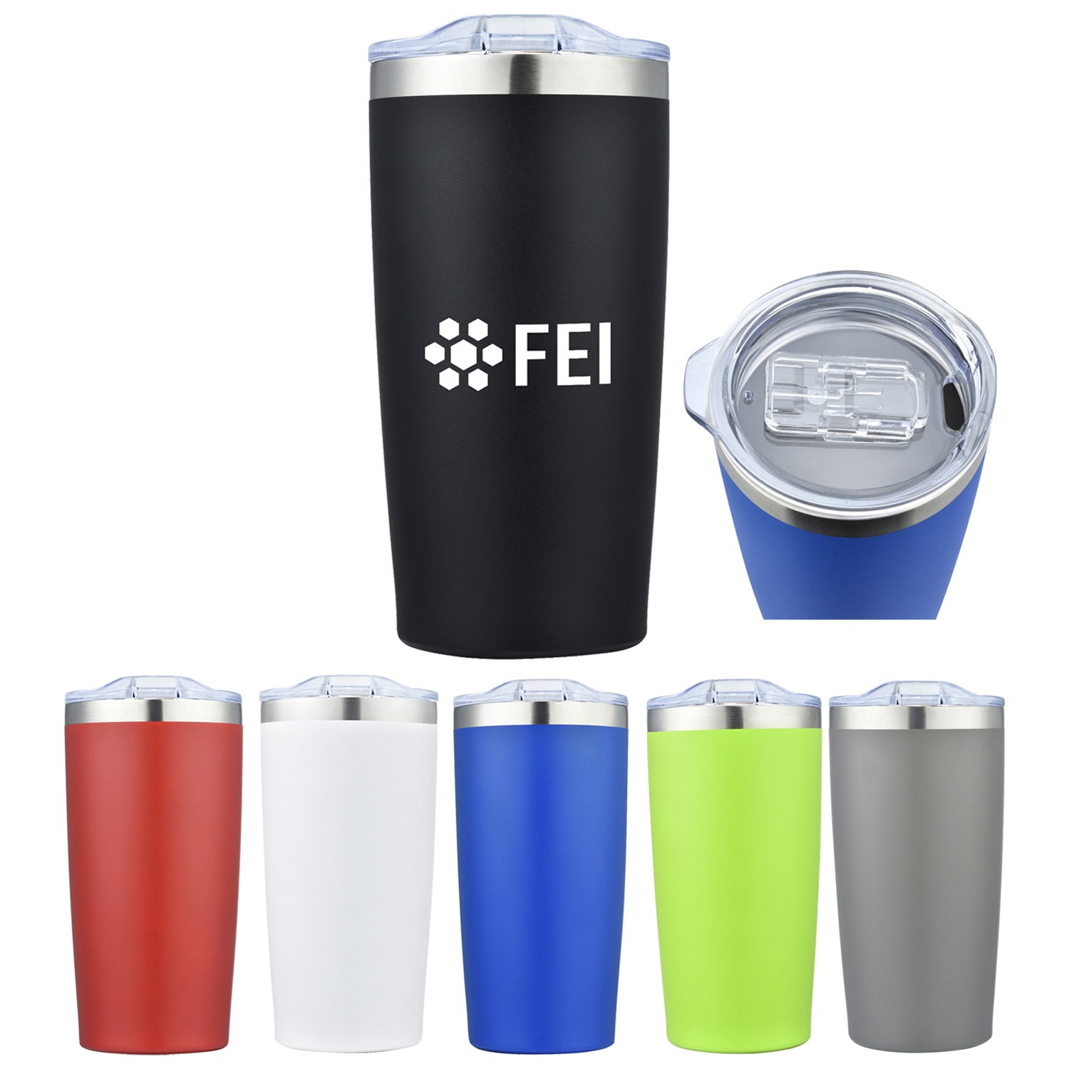 20 Oz. Stainless Steel Custom Double Wall Vacuum Tumbler 1