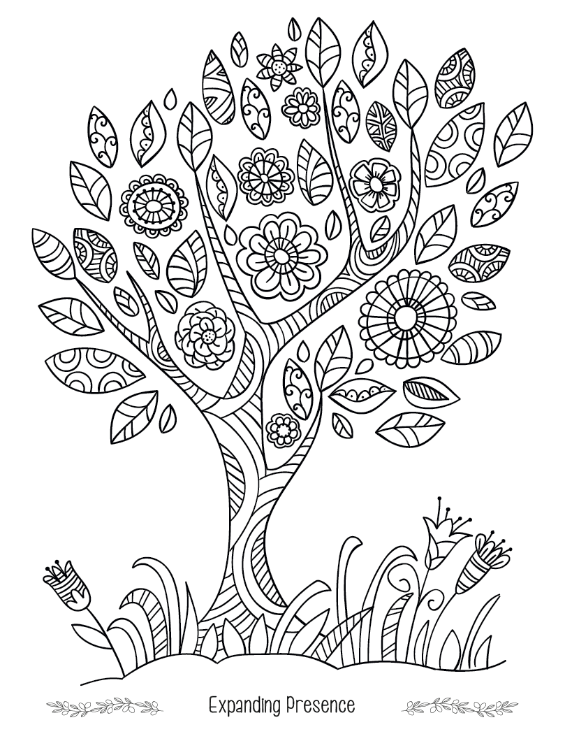 Good Value™ Floral Bliss Adult Coloring Book 1