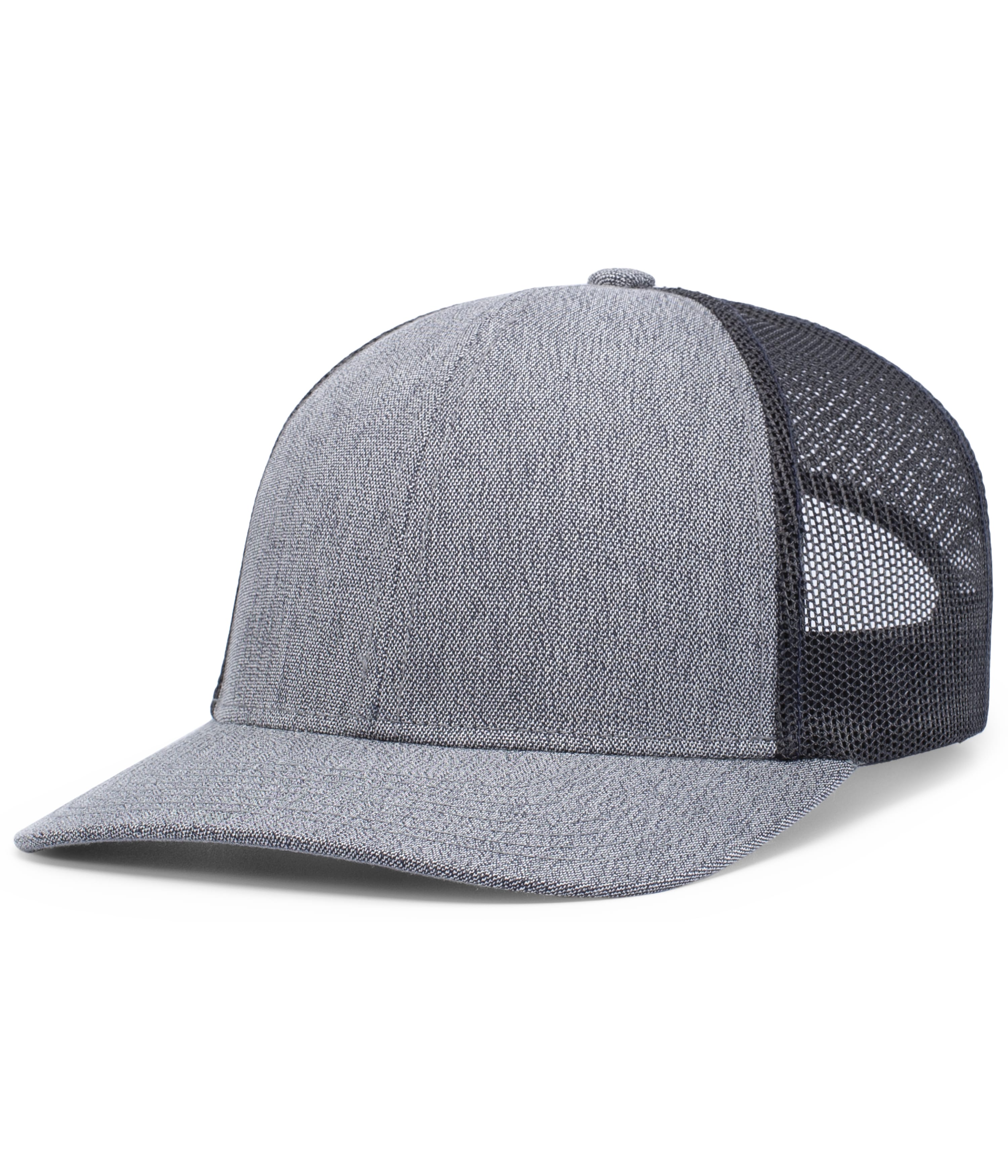 Melange Heather Low-Profile Trucker 8