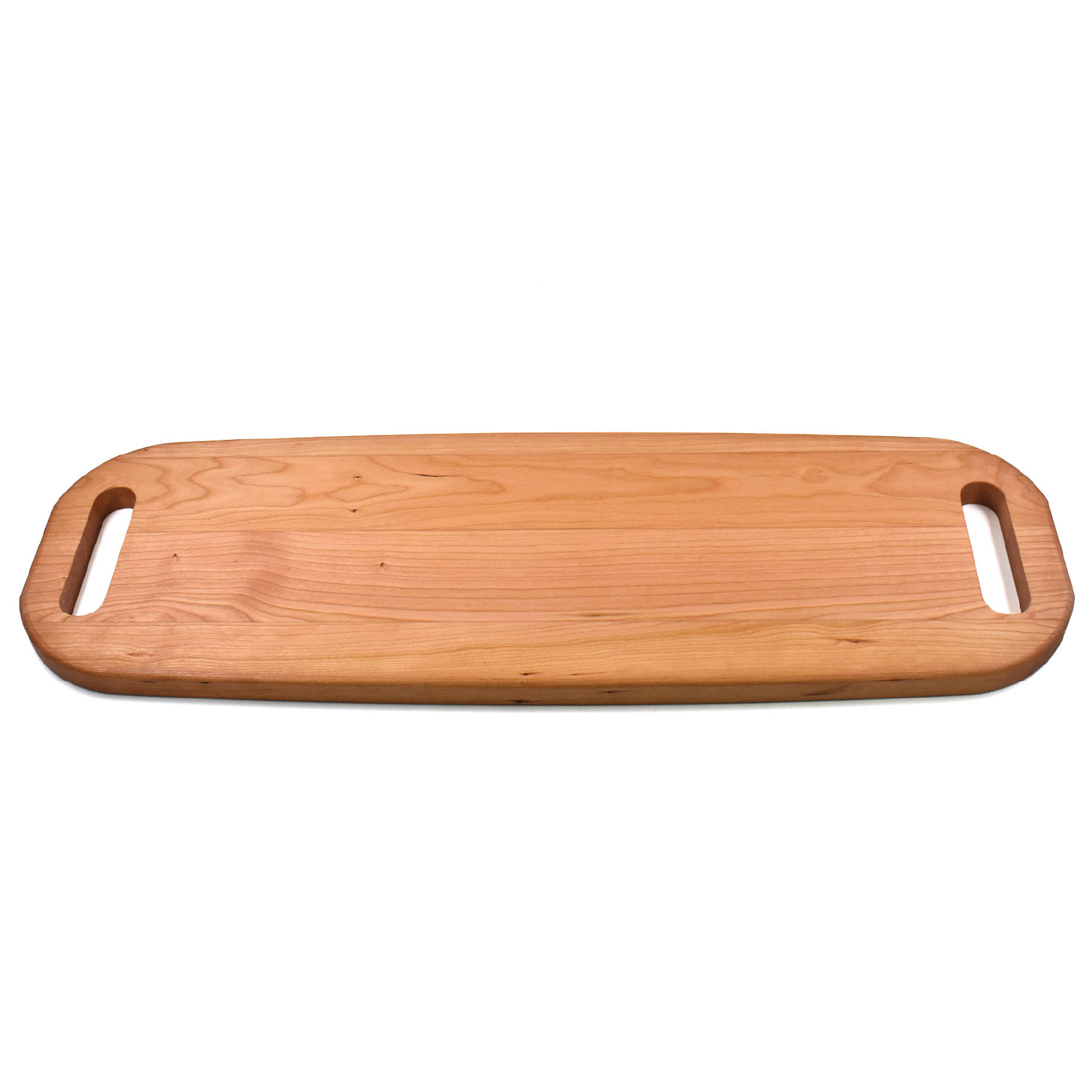 23" x 7 1/2" Cherry Serving Tray 4
