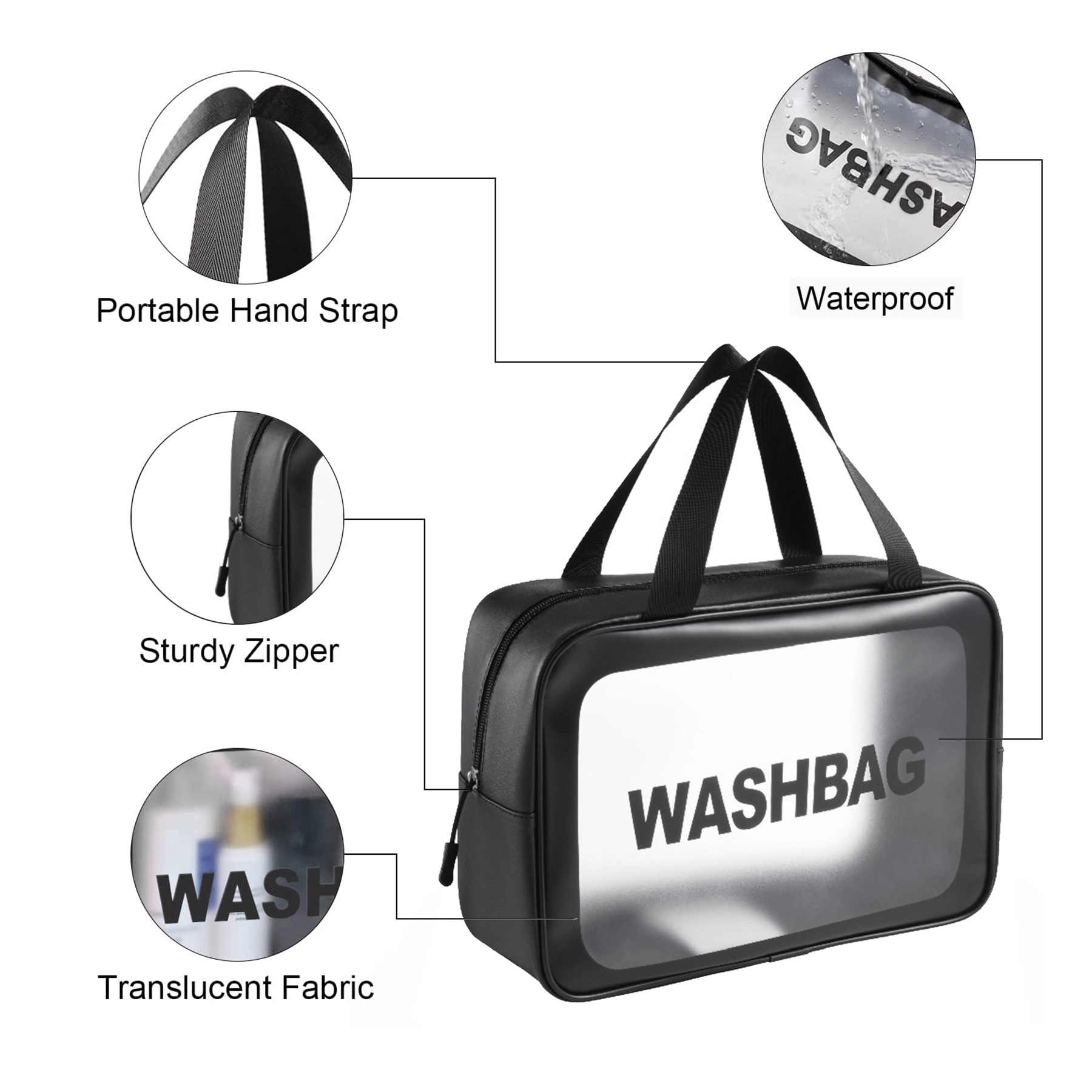 Makeup Cosmetic Bag Travel Organizer 9