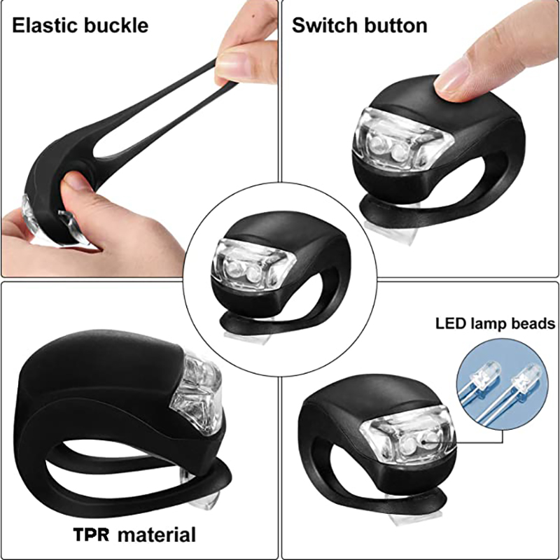 Waterproof Bicycle Light Front and Rear LED Bike Light 23