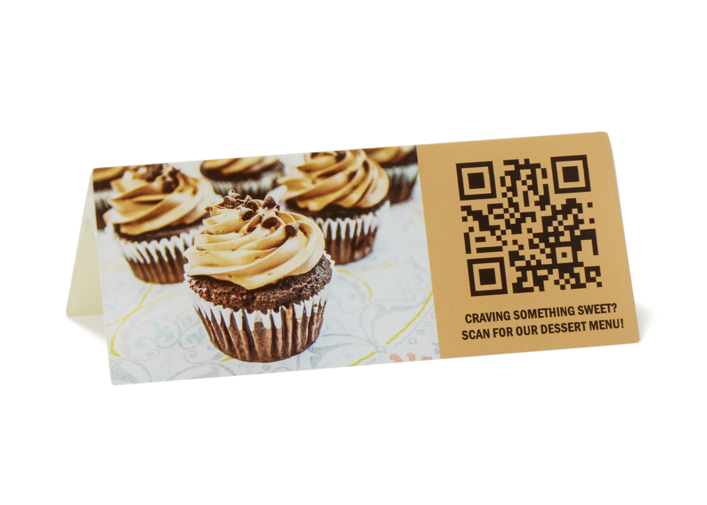 Menu/Info Scanner Table Tent Talker 3