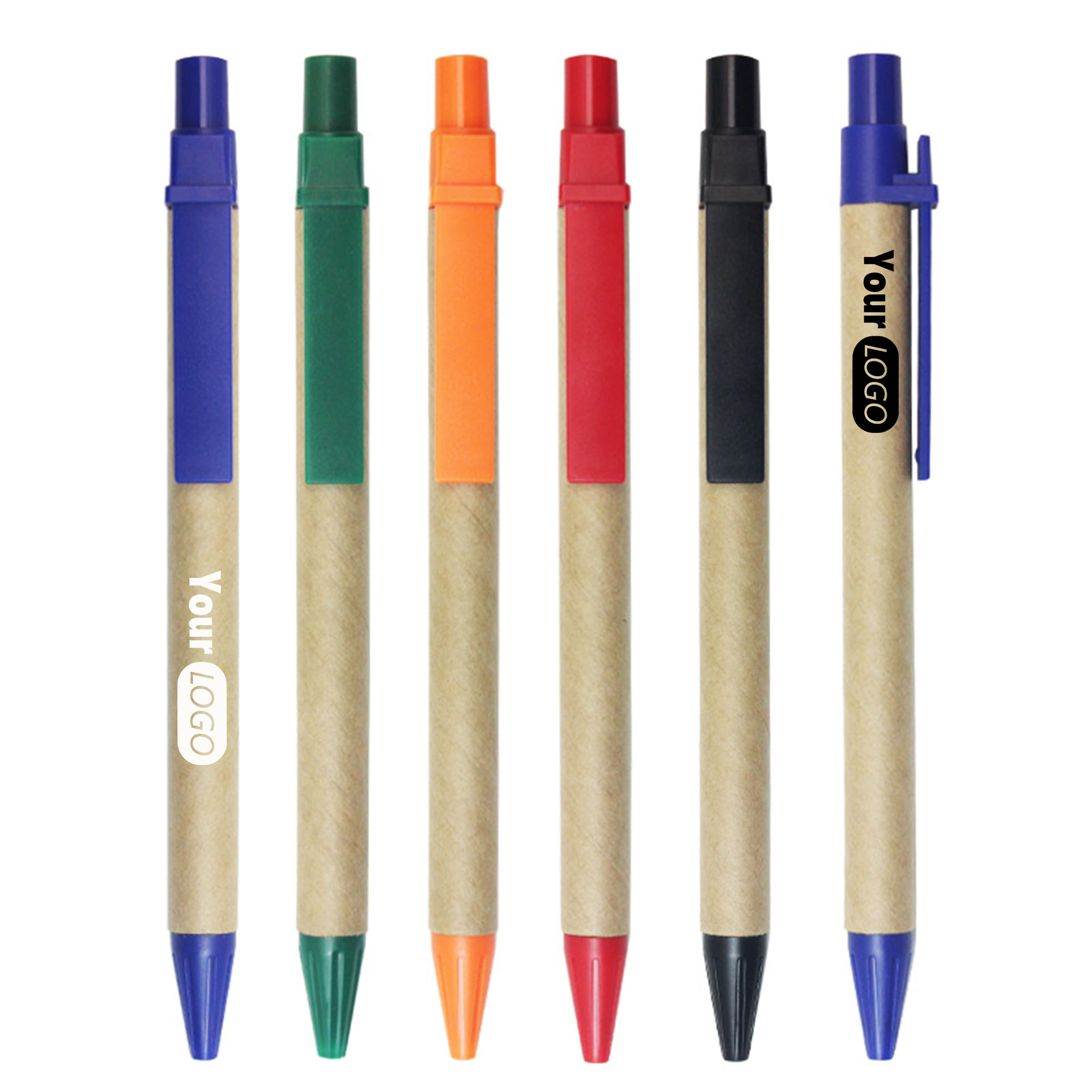 Environmentally Friendly Kraft Paper Ballpoint Pen 1