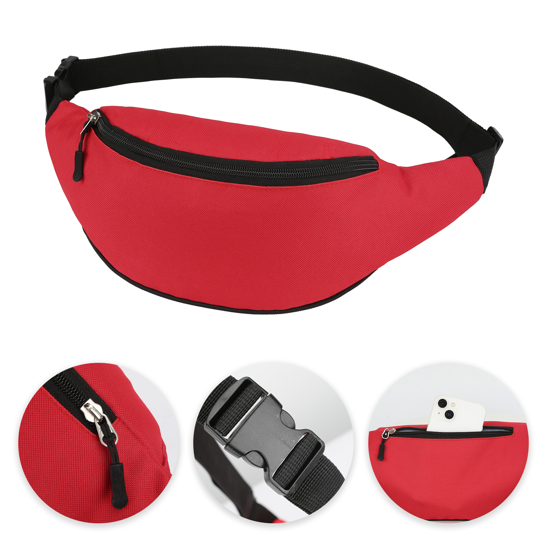 Large Capacity Hipster Outdoor Fanny Pack 4