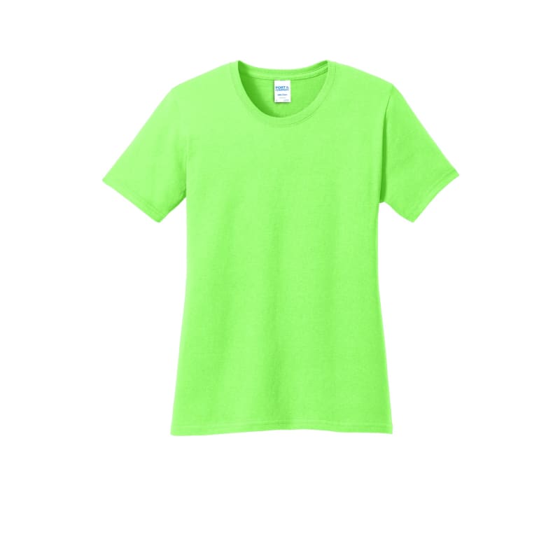 Port & Company Women's Core Cotton Tee. 45