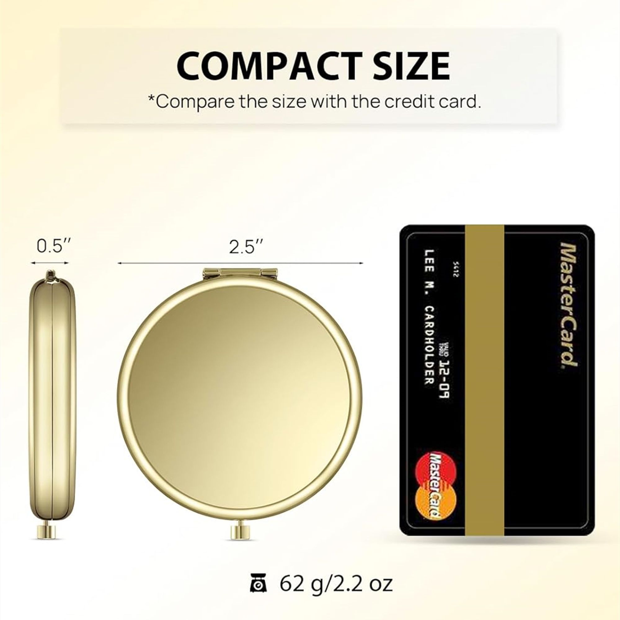 Double-Sided Metal Mirror For Purse 5