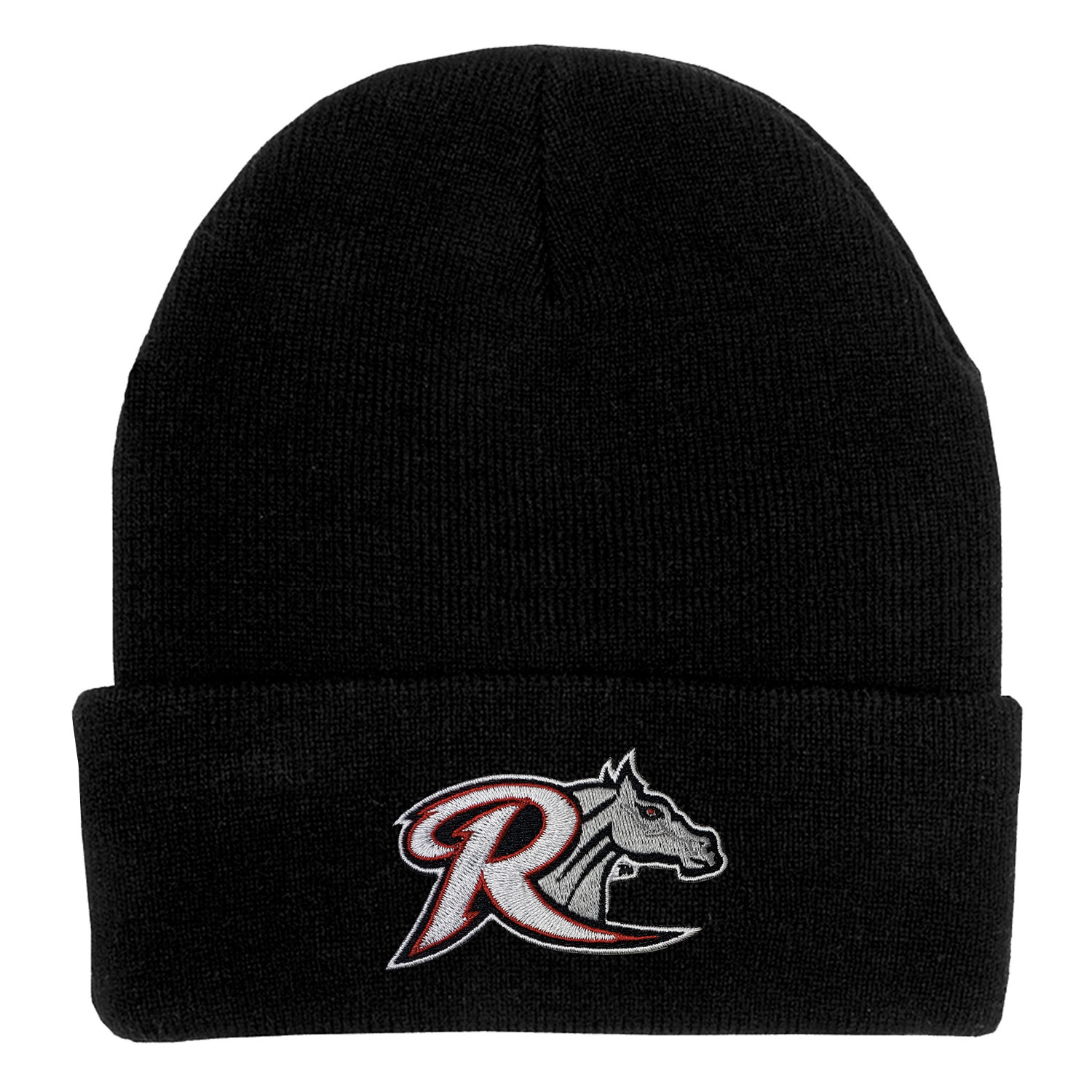 Knit Roll Cuff Beanie Cap 6