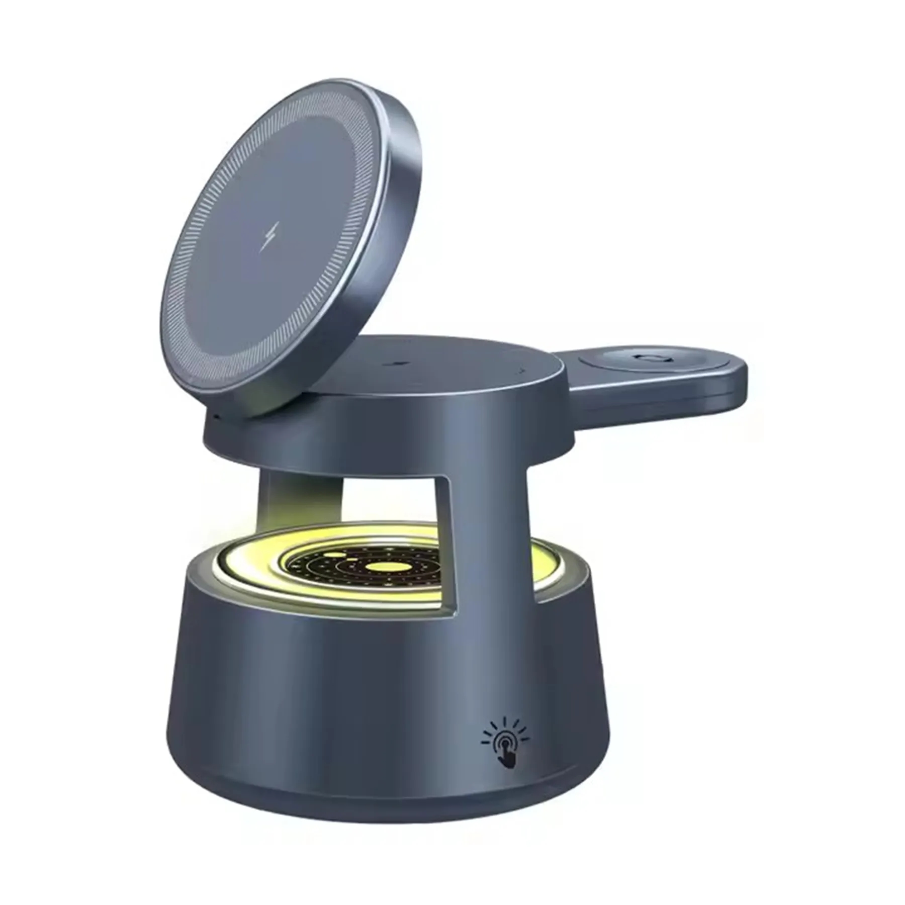 Multifunction 15W Foldable Magnetic Wireless Charger Speaker 15