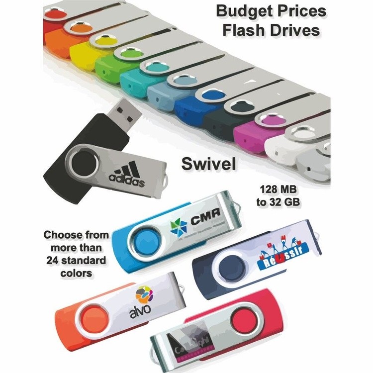 Swivel Flash Drive / USB - 64 GB Memory 2
