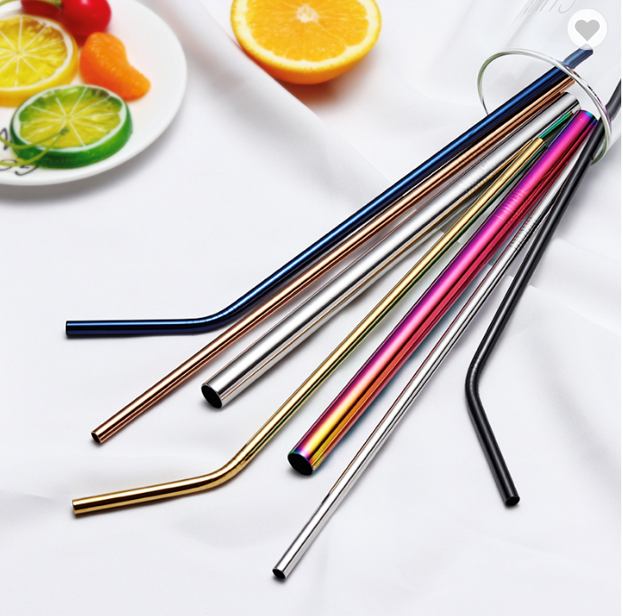 Reusable stainless steel drinking straw 5