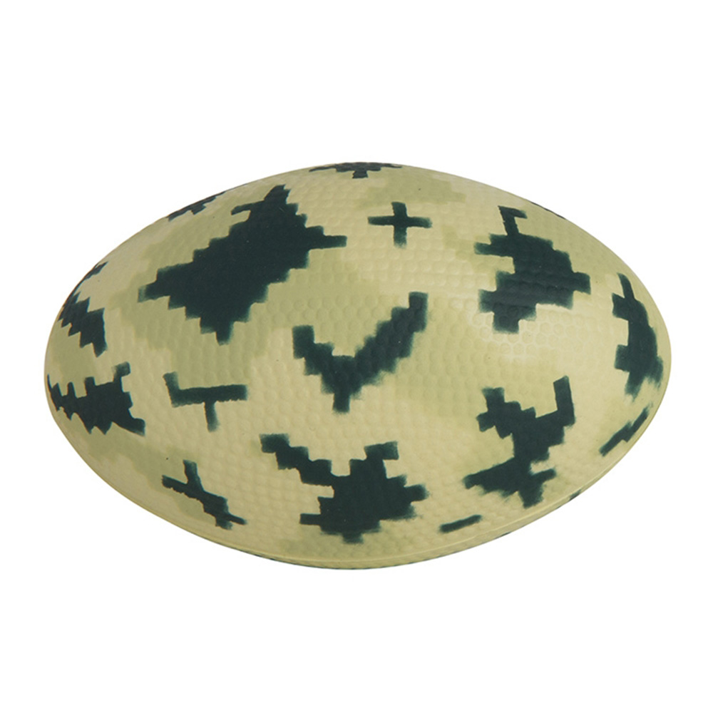 Digital Camo Football Stress Reliever 2