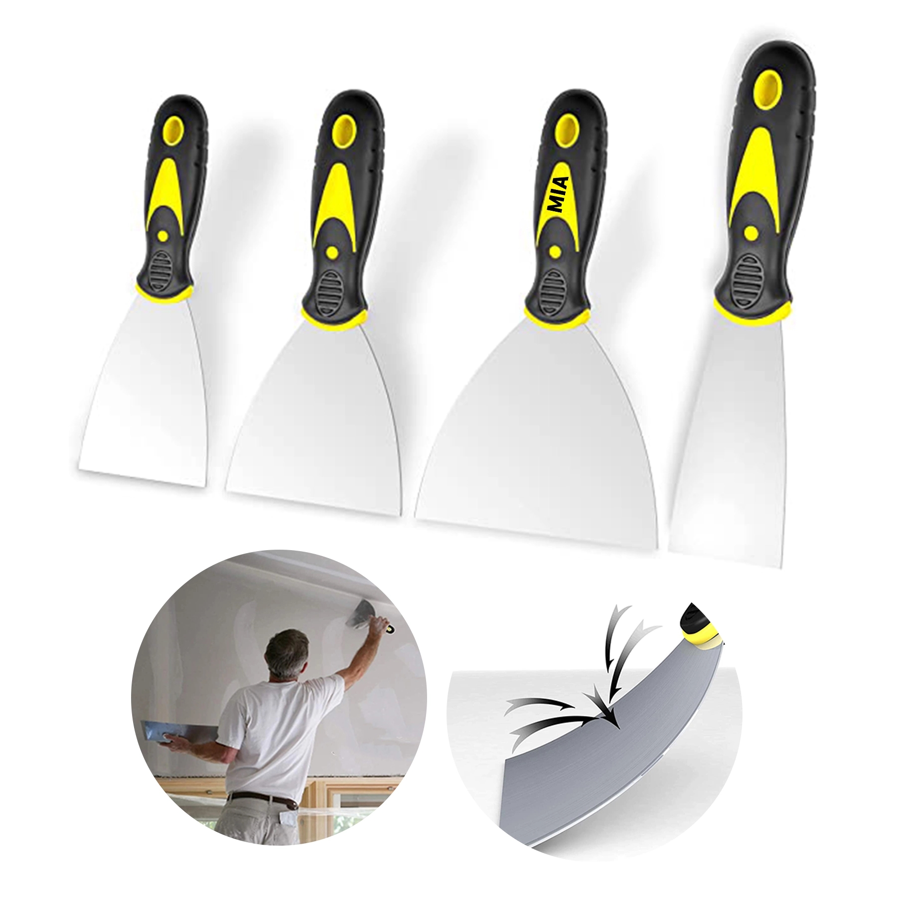 4Pcs Putty Knife Set 2
