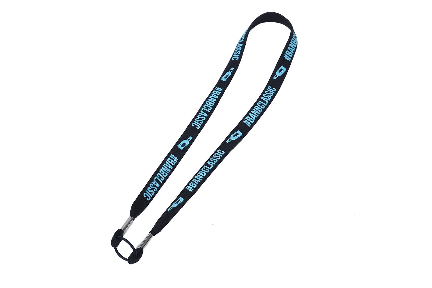 Promotional Water Bottle Strap w/ Expandable Rubber O-Ring 1