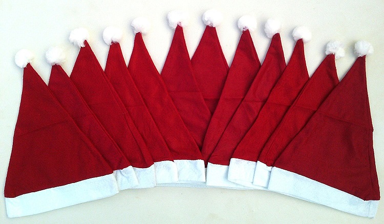 Santa Felt Hats 2