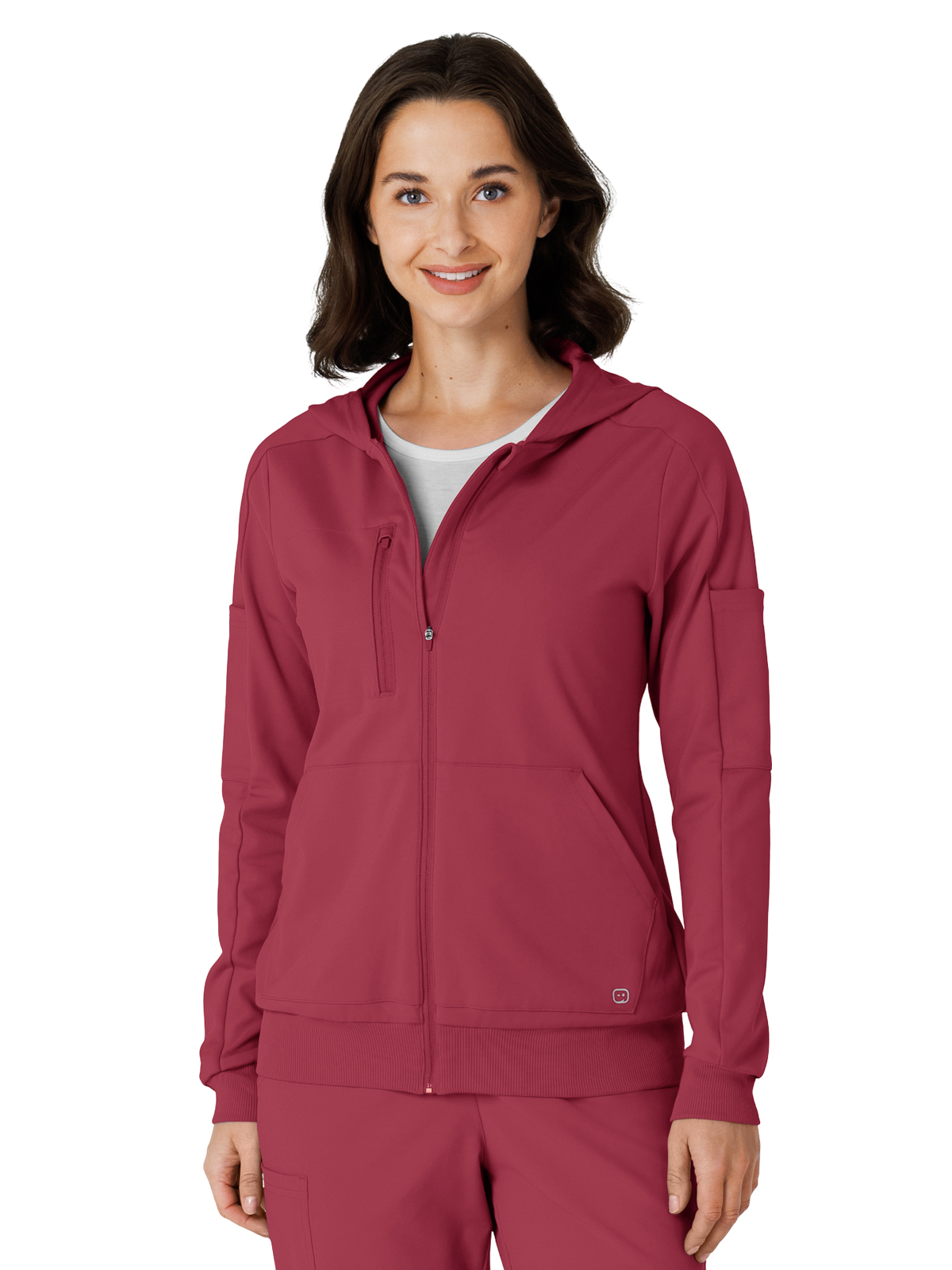 Wink - Renew - Knit Womens Four-Pocket Zip Hoodie
