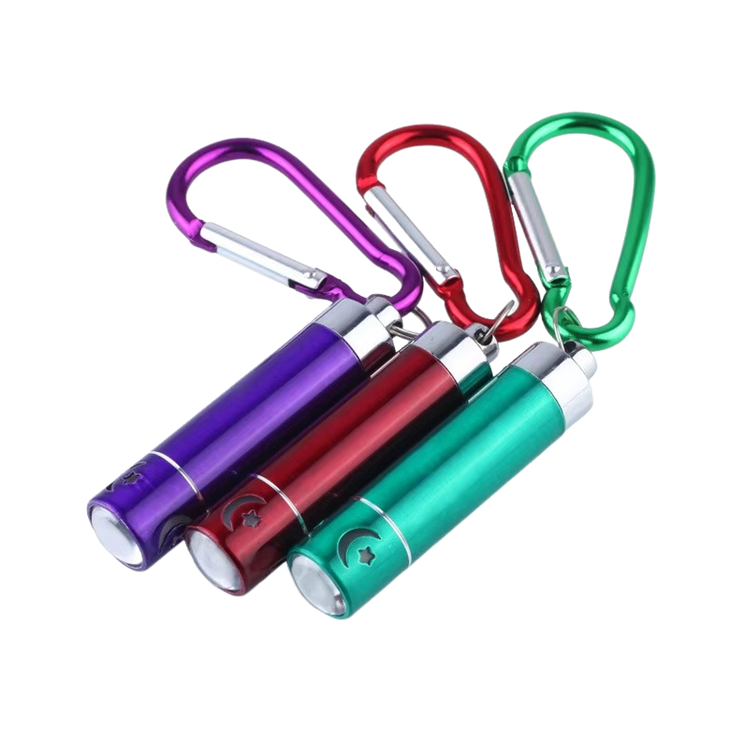 Mini Flashlight with Carabiner 12