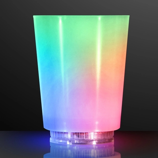 Light Up Frosted Short Glass 1