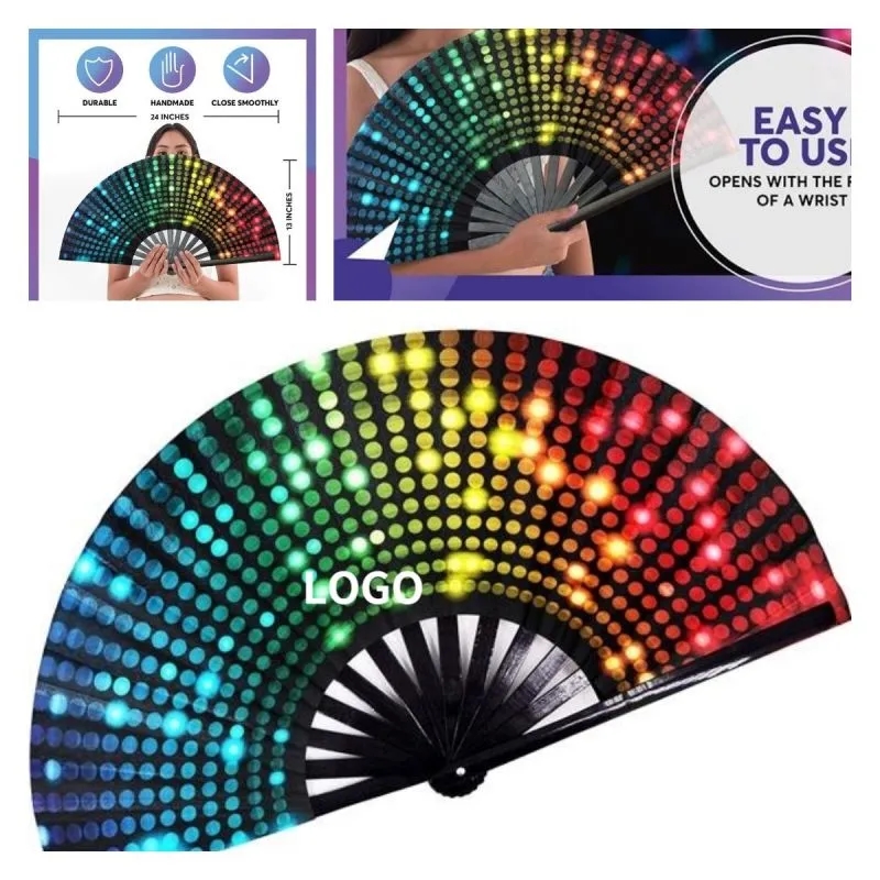 Folding Holographic Fan 8