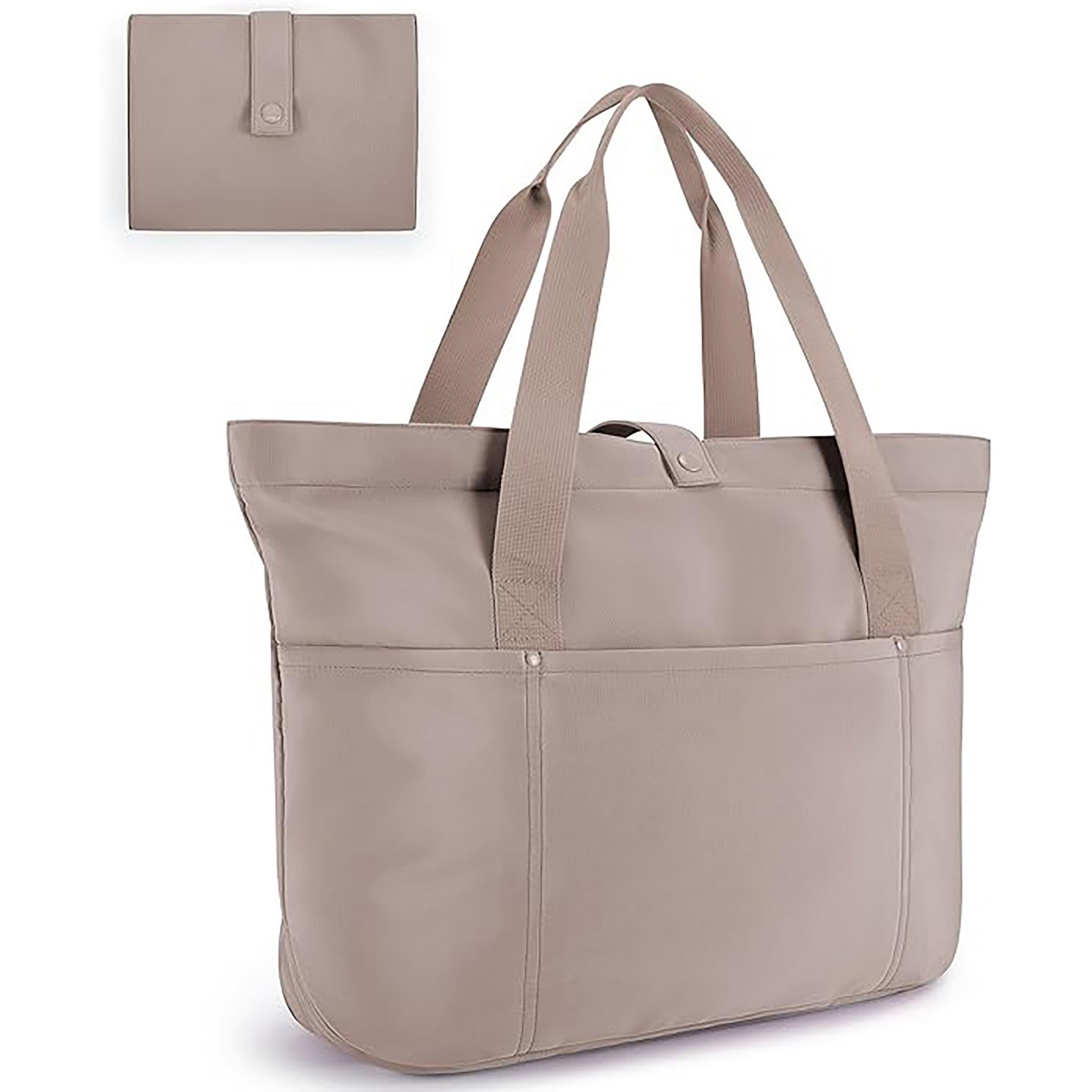 Collapsible Multi-pocket Zipper Handbag 9