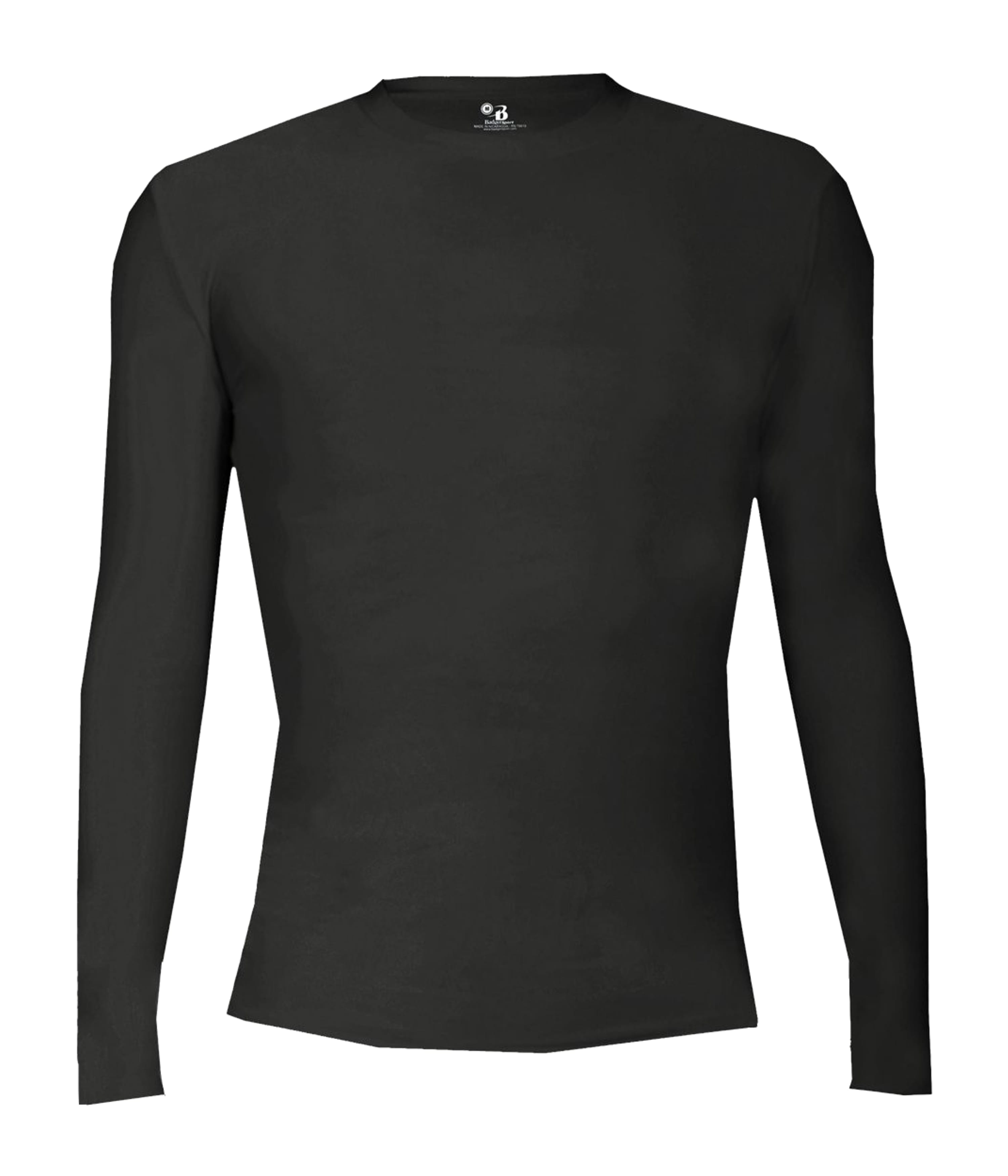 YOUTH PRO COMPRESSION LONG SLEEVE CREW 8