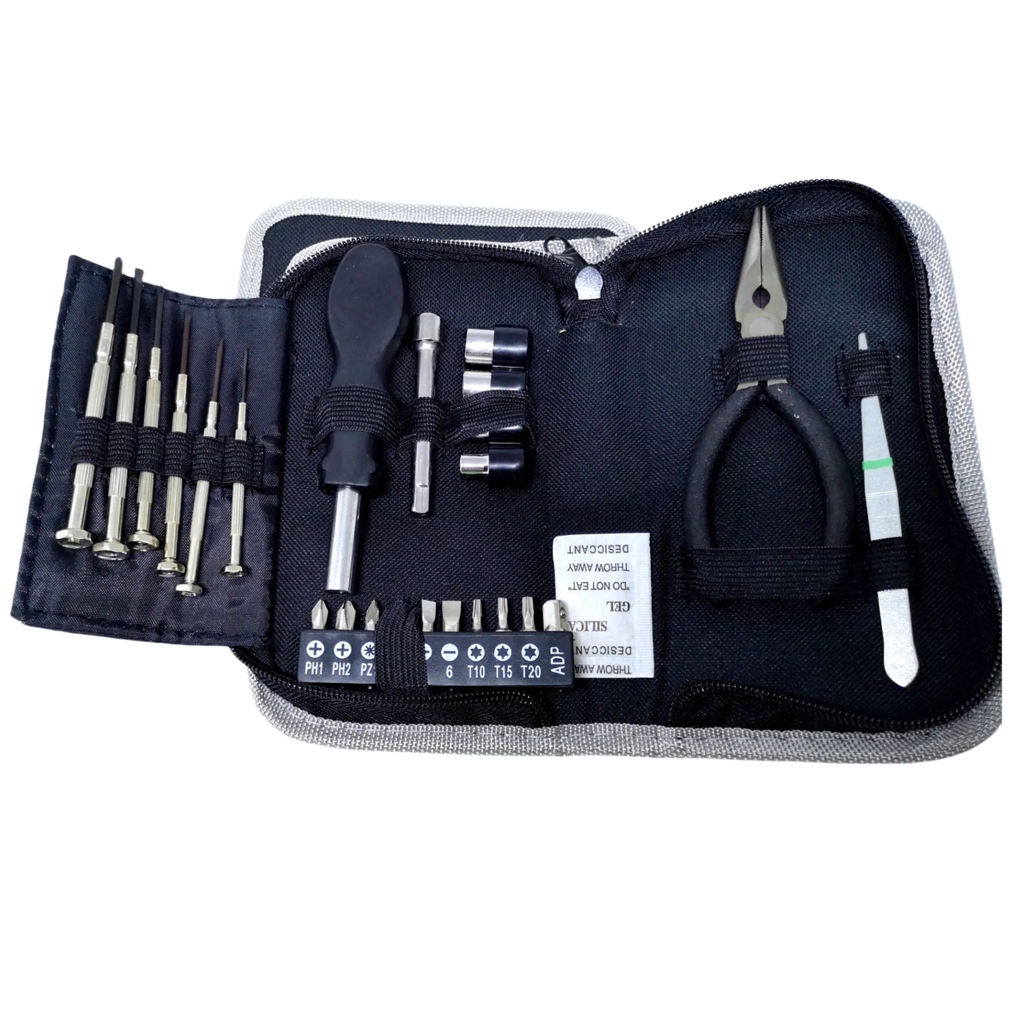 24 Pieces Portable Tool Kits Bag 5