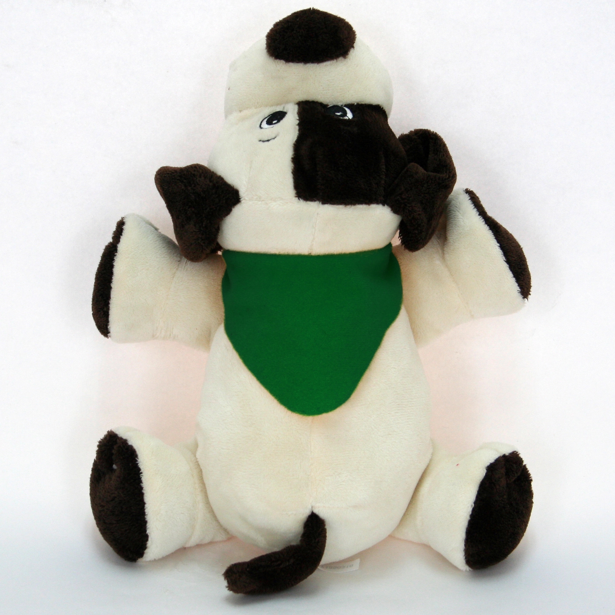 9" Laying Down Dog - Beige 7