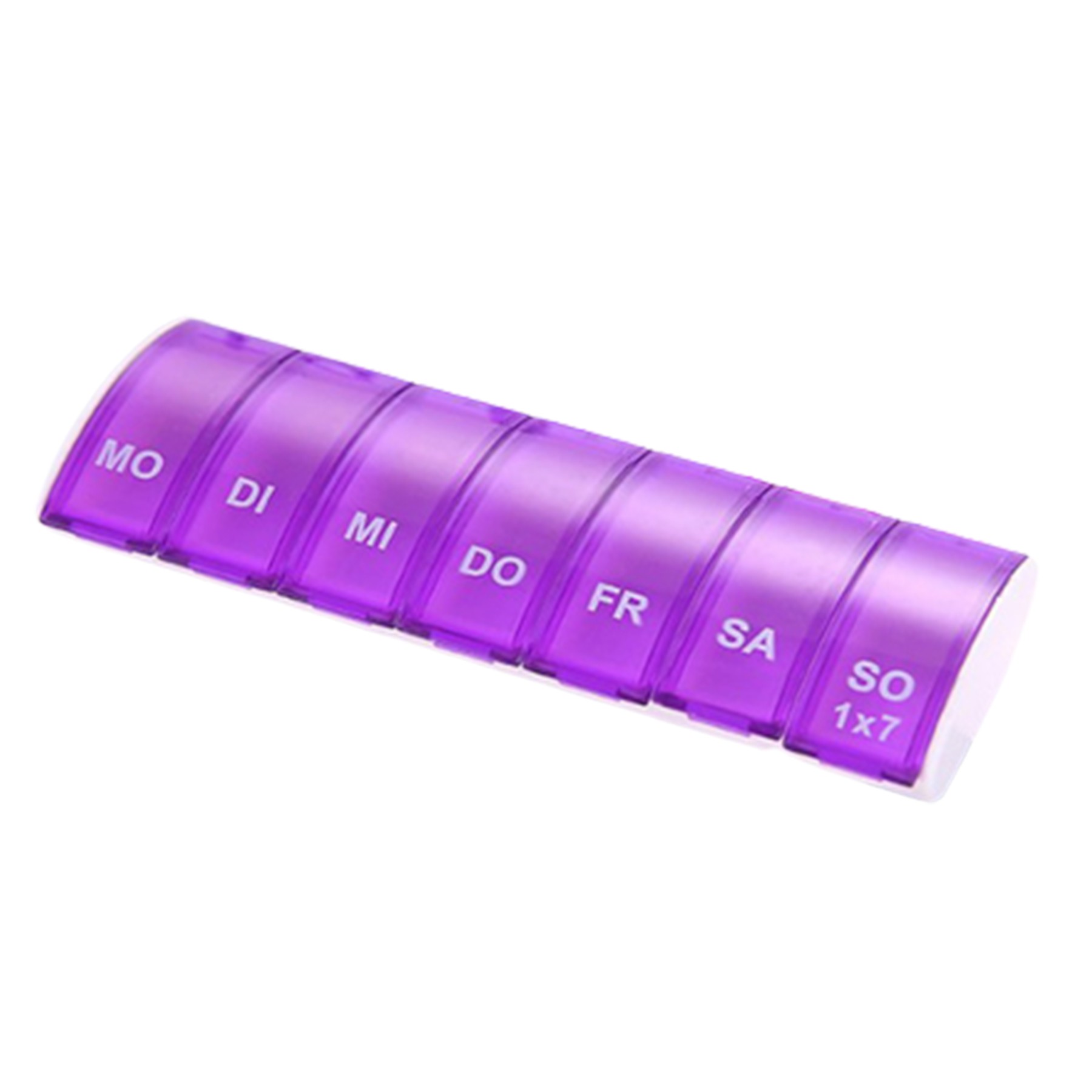 Colorful Weekly Pill Case W/7 Compartments 4