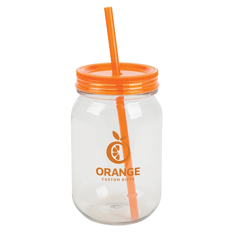 Bootlegger II 27 oz. RPET Mason Jar Tumbler 19