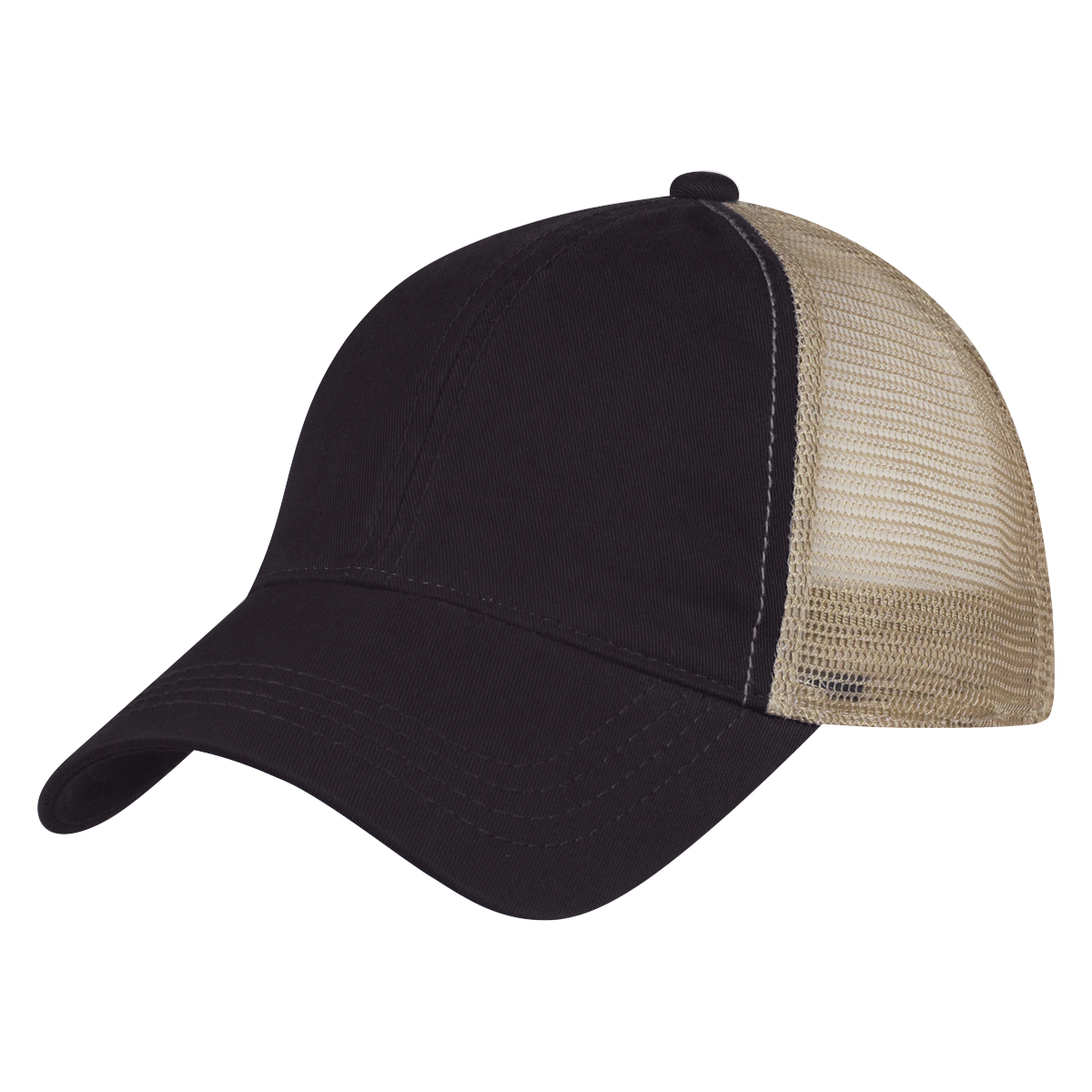 Washed Cotton Mesh Back Cap 4