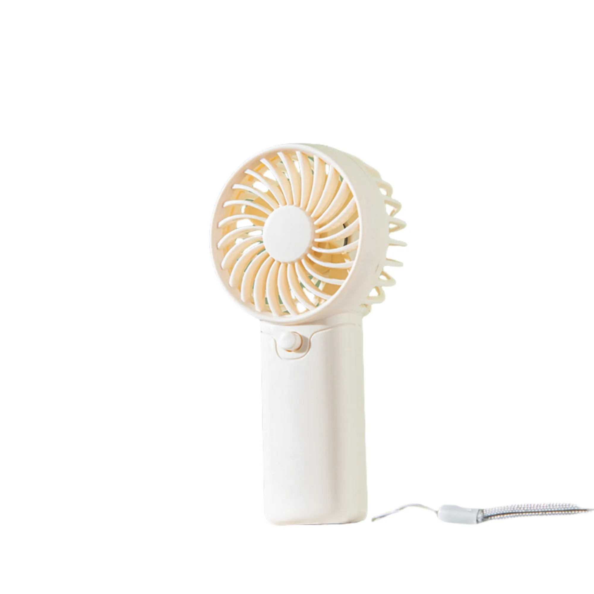 Compact Handheld Fan with High Wind Power - Battery Operated 3