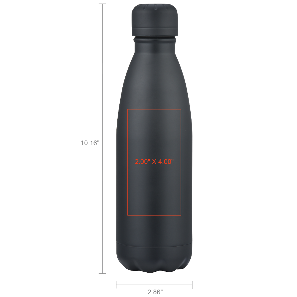 Mugu 17oz Stainless Steel Water Bottle