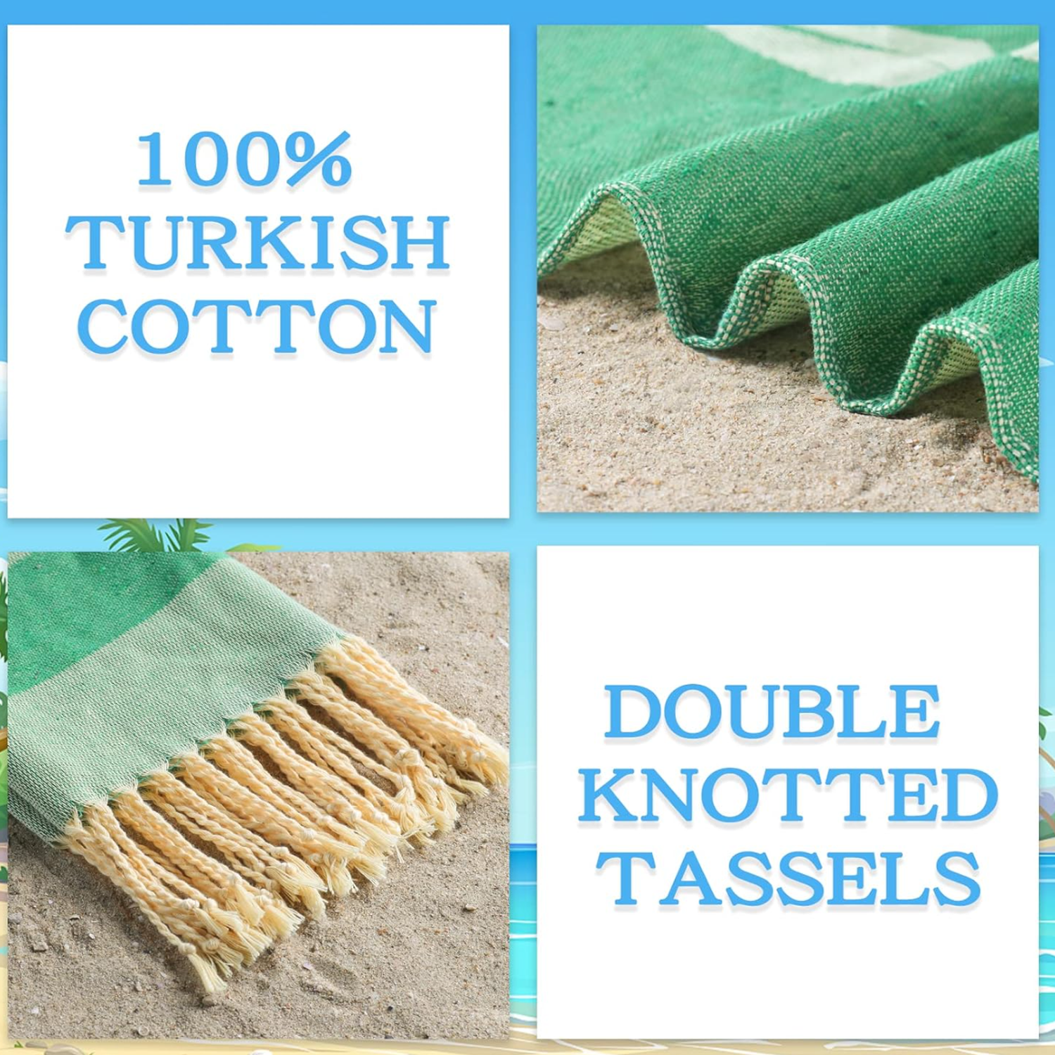 Turkish Jacquard Beach Towel 6