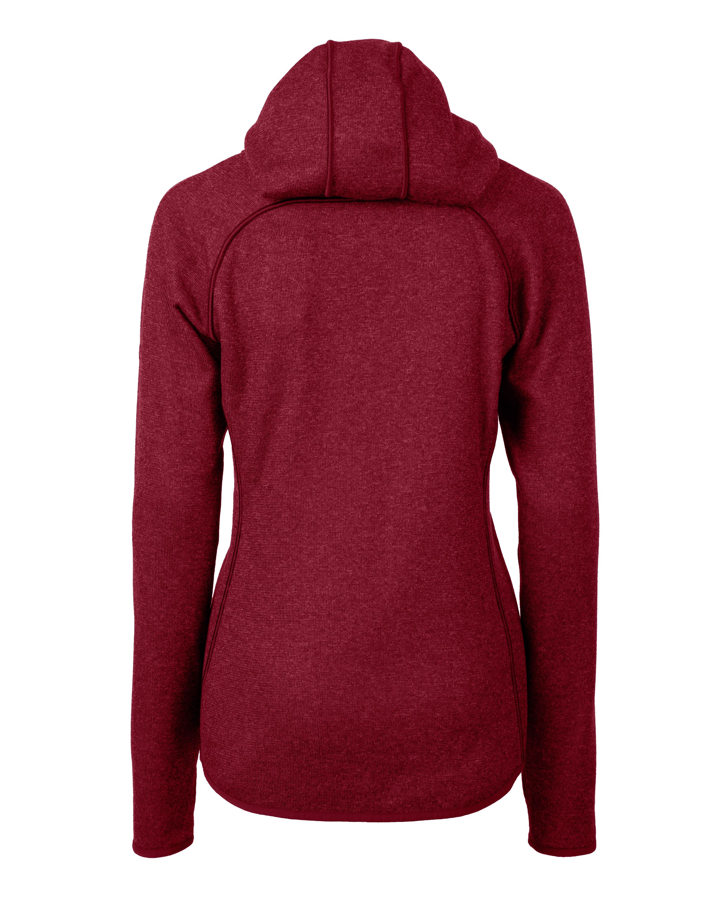 Cutter & Buck Mainsail Sweater-Knit Womens Full Zip Hooded Jacket 27