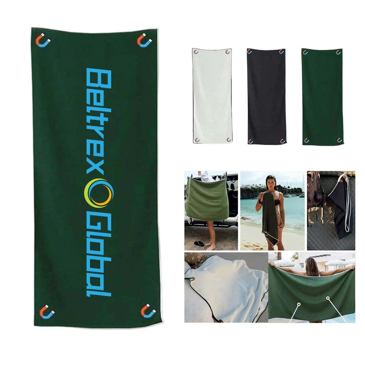 Magnetic Bath Towel for Outdoor Use 6