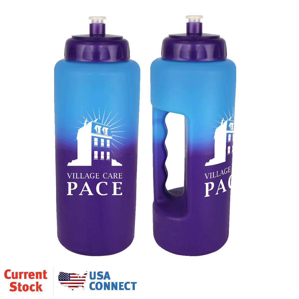 Mood™ 32 oz. Grip Bottle with Push 'n Pull Cap 16
