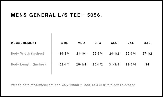 General L/S Tee | 5056 23