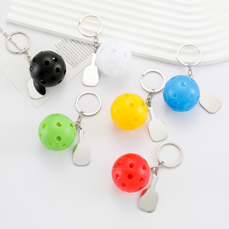 Pickleball Keychain 2